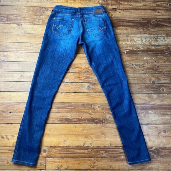 Mavi Premium Serena jeans low-rise super skinny stretchy denim size 28 - Picture 3 of 12